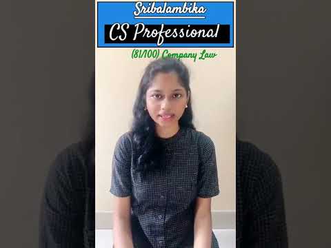 Student Testimonial _ SriBalambika _ SHILPI'S ACADEMY