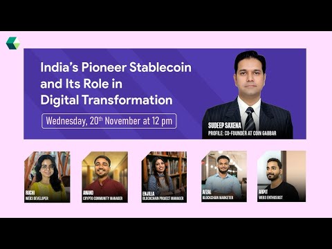 India’s Pioneer Stablecoin and Its Role in Digital Transformation! #stablecoin,#indianstablecoin,#bl