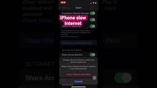 iPhone slow Internet📱