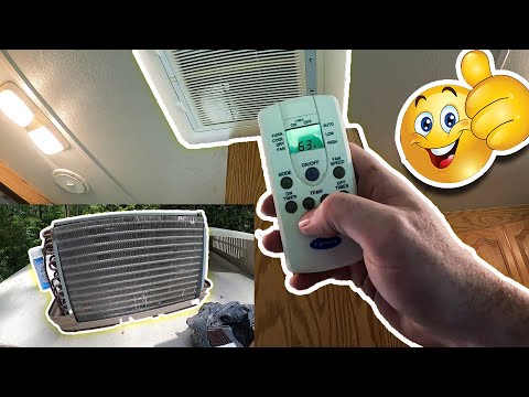 RV Air Conditioner FIX & Tune-Up START TO FINISH