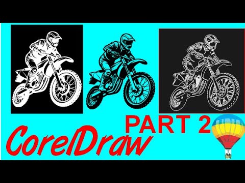 Corel Draw Tips & Tricks Engrave on a Blackground just an Idea Part 2