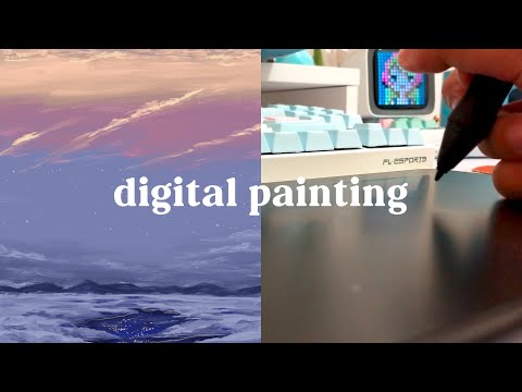 digital painting with hitpaw screen recorder