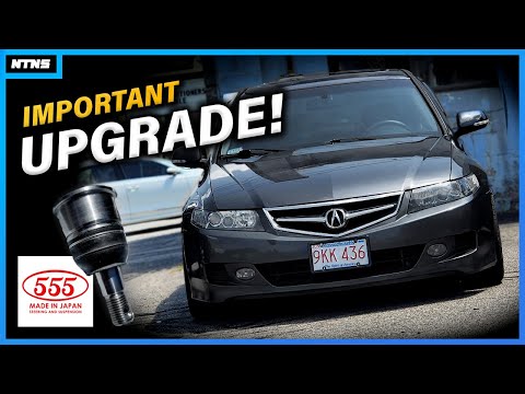 Upgrade Honda/Acura SAFETY with Sankei 555 Lower Ball Joints: BRUTAL Step-by-Step Install on my TSX!