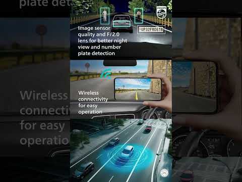 Every mile matters, and every moment counts! With the Philips Driving Video Recorder GS3001