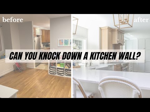 Knocking Down a Wall | KITCHEN TRANSFORMATION!