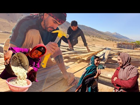 Sajjad's Heartwarming Journey to Build a Nomadic Home with His Nieces