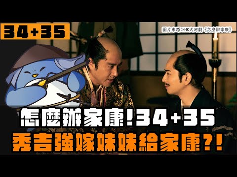 【怎麼辦家康】第34+集35 | 秀吉嫁妹送老媽當人質？真田昌幸為何執著沼田城？