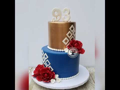 Elegant 2 tier cake