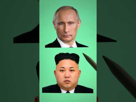 mixing ✨ Vladimir Putin and Kim Jong Un ✨ to create a ✨ SUPREME ✨ Leader ✨ #shorts