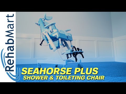 Seahorse Plus Shower and Commode Chair by Medifab