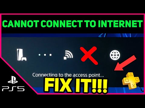 PS5 CANNOT CONNECT TO INTERNET EASY FIX!