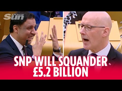 SNP will squander £5.2billion as they have 'no clear plan'