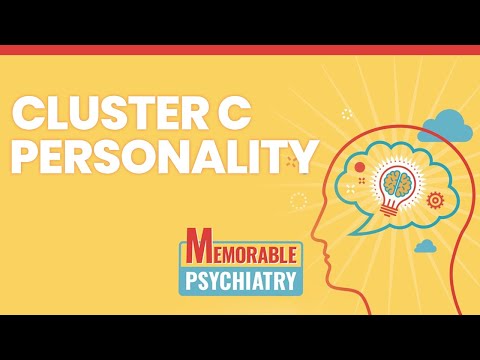 Cluster C (Dependent, Obsessive-Compulsive, and Avoidant) Personality Disorders