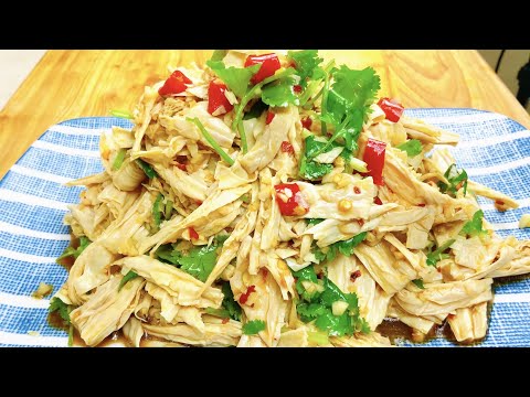 【凉拌腐竹】爽口解腻又下饭！Dried Beancurd Stick Salad.