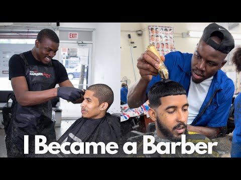 I Became a Barber (Barber School Experience + My Barber Gear)