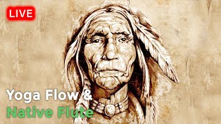 Native Flute Music for Yoga Flow 🌿 Relaxing Sounds for Mindful Breath & Movement