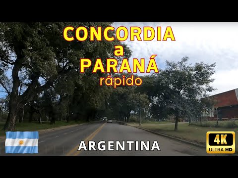 Entre Rios Argentina - Concordia to Parana - Fast - trip 76