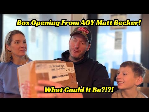 Box Opening From Matt Becker! Angler Of The Year! What Could It Be?