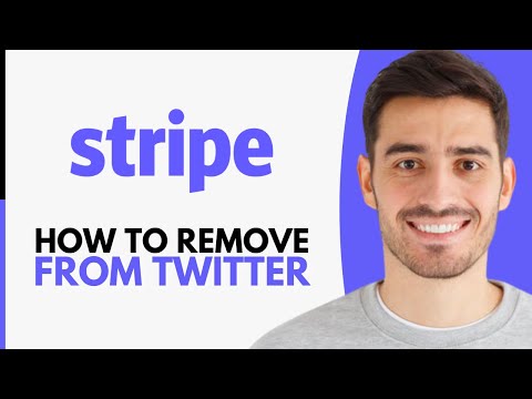 How to Remove Stripe Account From Twitter - Step by Step