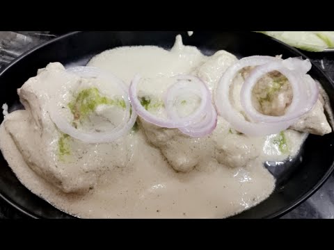 Malai chicken tikka with gravy recipe | Chicken tikka recipe |