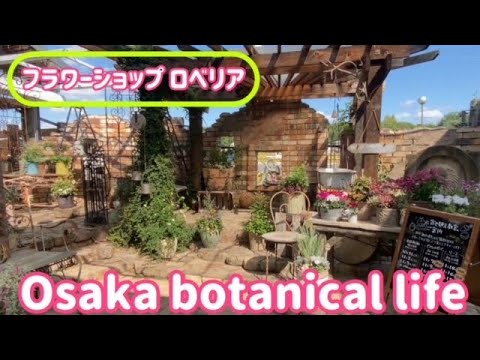 🍃Osaka botanical life🍃フラワーショップロベリアに行ってきました💛