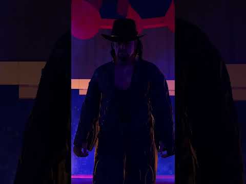 The Undertaker enters the ring in #WWE2K24