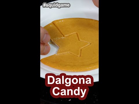 Dalgona Candy by Korean Pastry Chef #squidgame