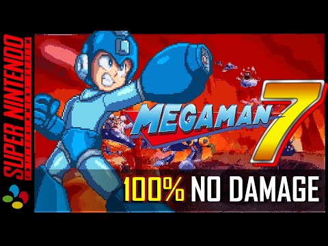 Mega Man 7: 100% Full Game (NO DAMAGE)