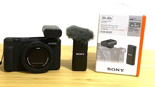 SONY ECM-W2BT | SONY WIRELESS MICROPHONE | UNBOXING