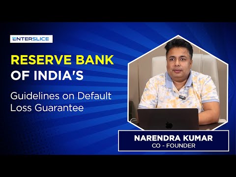 Guidelines on Default Loss Guarantee in Digital Lending| Reserve Bank of India|Enterslice