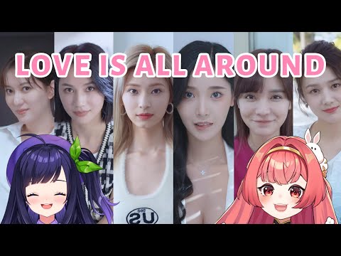 Cặp chị em sinh đôi show trình cua gái | LOVE IS ALL AROUND | DU CA & HẠ CHI