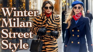 Italian Street Fashion December 2024. Italian Fashion Trends for Winter. Quiet Luxury Vibes