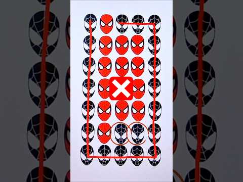 Spiderman verse 3 line connect puzzle  #shorts #spiderman #milesmorales #marvel #puzzle #art #game