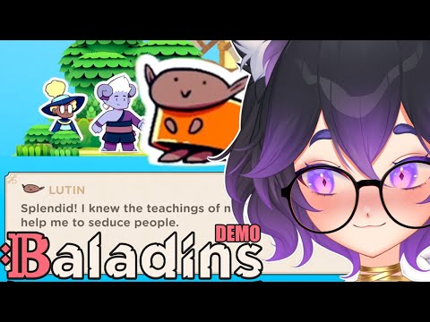 If Paper Mario (style) & Baldur's gate (DnD) HAD A BABEH【 Baladins】