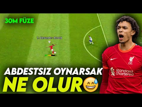 ABDESTSIZ MAÇA GIRERSEK NE OLUR? RAKIPTEN 30M FUZE YEDIM😂 (efootball 2023 mobile)