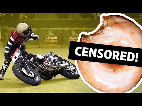 Flat-track Crash at Mama Tried Motorcycle Show | J&P Moto-Stories