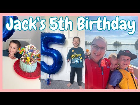 JACK’S 5TH BIRTHDAY 🎉