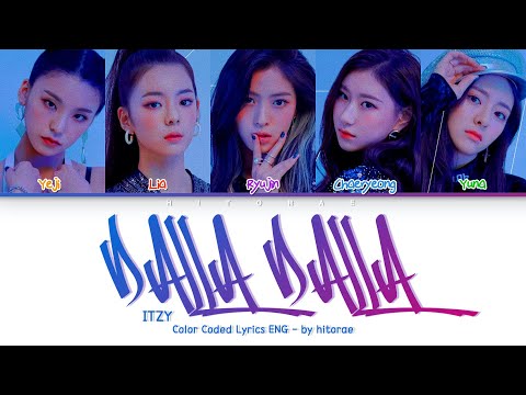 ITZY – DALLA DALLA (English Ver.) Color Coded Lyrics