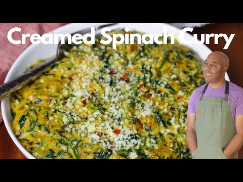 Steakhouse Style Creamed Spinach | Easy, Delicious Spinach Recipe