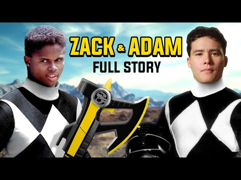 Power Rangers Zack and Adam two Legends with the same color