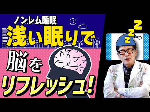 【世界のおもしろ論文】驚愕！レム睡眠（浅い眠り）で脳がキレイに！？【論文読んでみた】