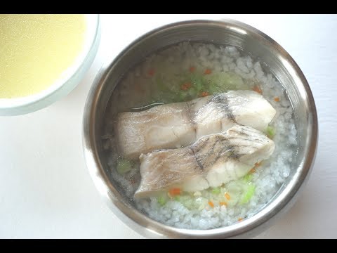 【 副食品 】適合6個月寶寶的鱸魚兩吃：取魚片＆煮高湯