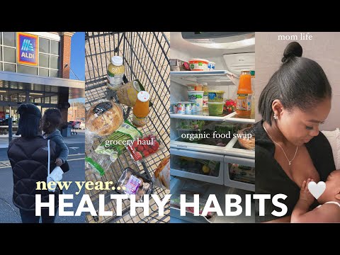 how i’m CHANGING MY LIFE in 2024💫 organic groceries, bible study, new skin care routine!