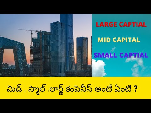 WHAT IS MID CAPTIAL COMPANY IN TELUGU || MID CAPITAL COMPANY| SMALL CAPITAL || LARGE CAPITAL COMPANY