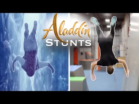 Stunts From Aladdin In Real Life - Parkour