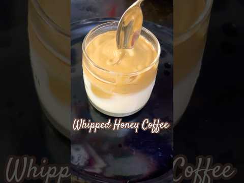 Whipped Honey Coffee | Frothy Coffee #whippedcoffee #dalgonacoffee #easyrecipe #alldayrecipes