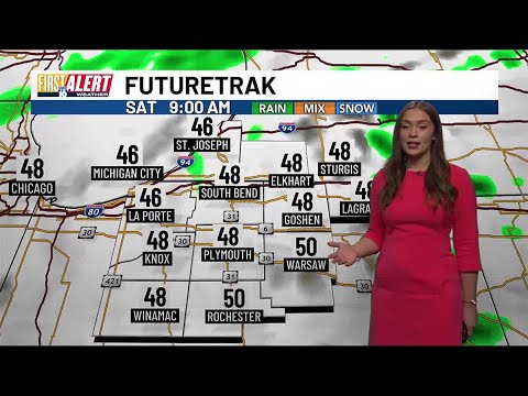 First Alert Weather: Pockets of light rain this afternoon