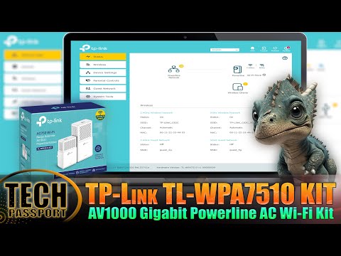 🏠 Supercharge Your Home Network! 💥 with TL-WPA7510 KIT 🚀 Powerline AC Wi-Fi Kit ⚡🎮👍