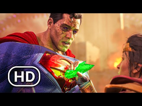 Superman All Cutscenes and Death - Suicide Squad Kill The Justice League