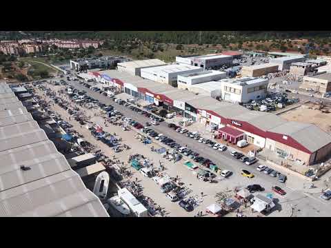 Son Bugadelles Santa Ponsa Mallorca Flohmarkt aus der Luft Dji Mavic Mini Drohnen Video